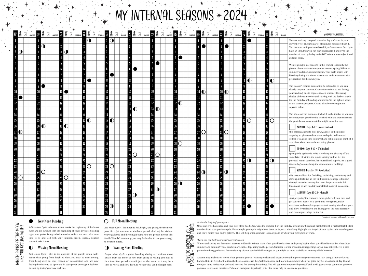 DIGITAL 2024 Internal Seasons Menstrual Tracker