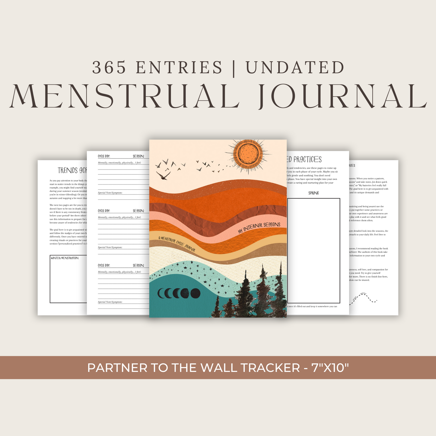 Internal Seasons Menstrual Journal