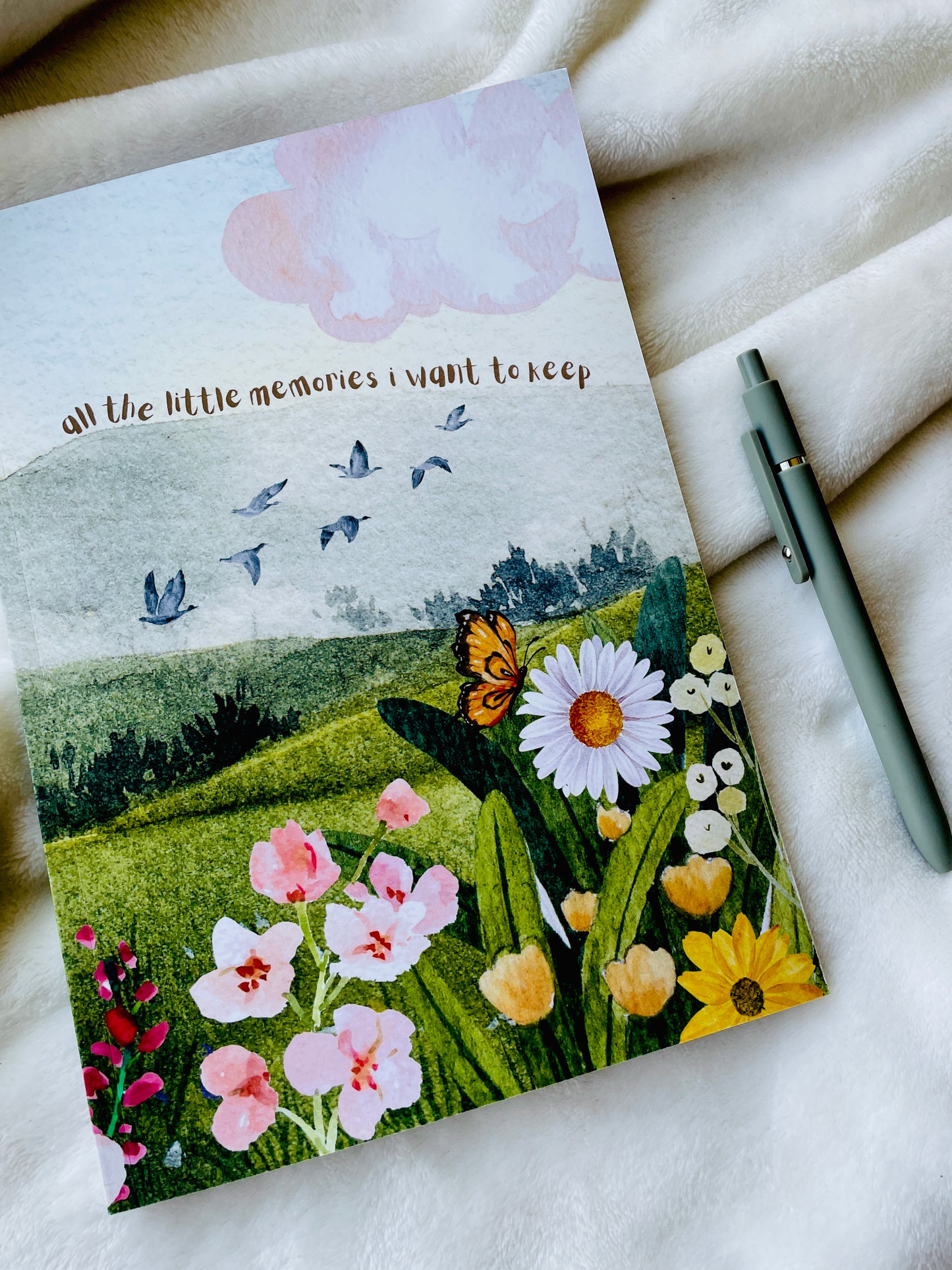 All the Little Memories I Want to Keep - Memory Keepsake Journal